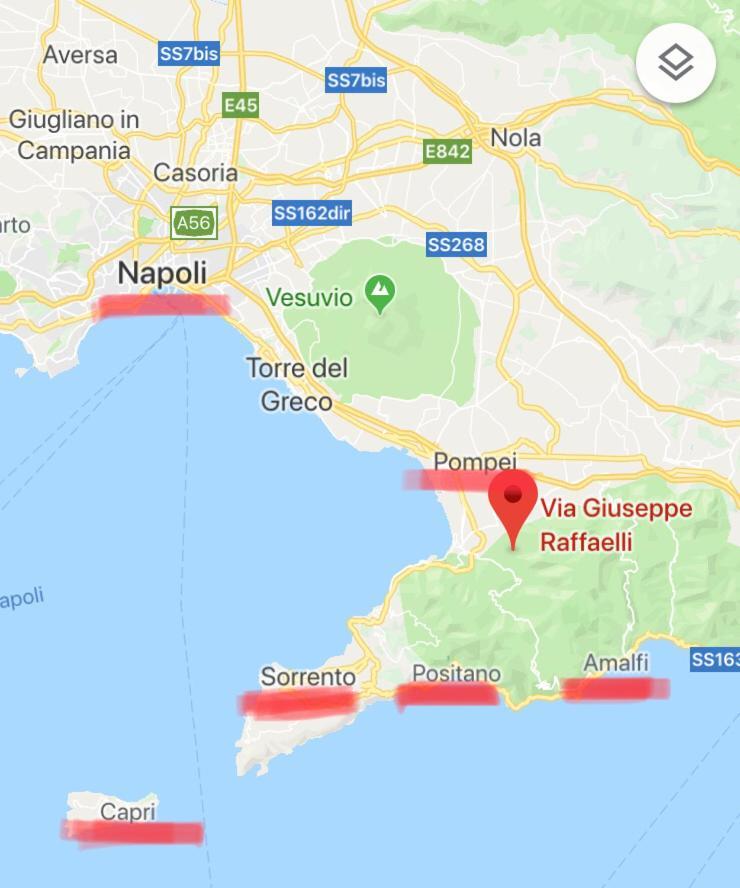 Vesuvio Rooms Gragnano Kültér fotó